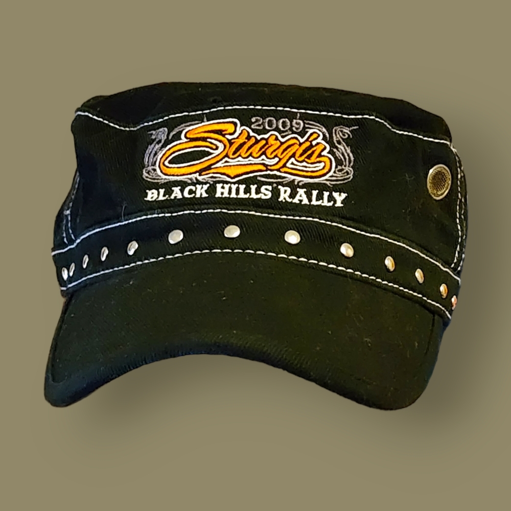 Adult Adjustable Cadet Cap  - Sturgis 2009